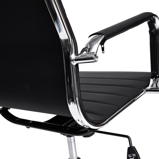 Компьютерное кресло URBAN кож/зам, черный, арт.14459 в Сургуте - изображение 7