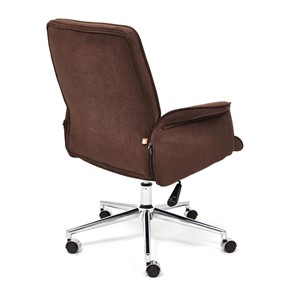 Компьютерное кресло YORK флок, коричневый, арт.13860 в Сургуте - предосмотр 3