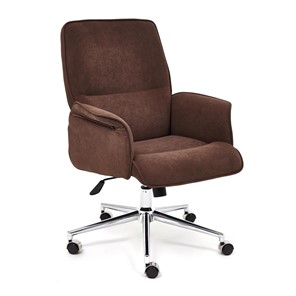 Компьютерное кресло YORK флок, коричневый, арт.13860 в Сургуте