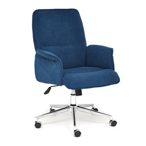 Компьютерное кресло YORK флок, синий, арт.13862 в Сургуте