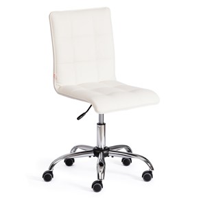Кресло компьютерное ZERO кож/зам, белый, арт.12625 в Радужном