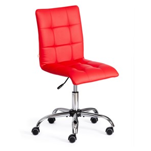 Кресло компьютерное ZERO кож/зам, красный, арт.12448 в Когалыме