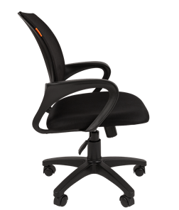 Кресло офисное CHAIRMAN 696 black Сетчатый акрил DW62 черный в Радужном - предосмотр 2