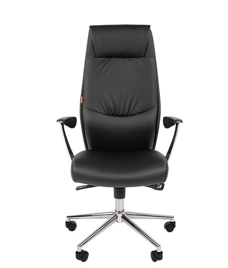 Офисное кресло CHAIRMAN Vista Экокожа премиум черная в Лангепасе - изображение 5