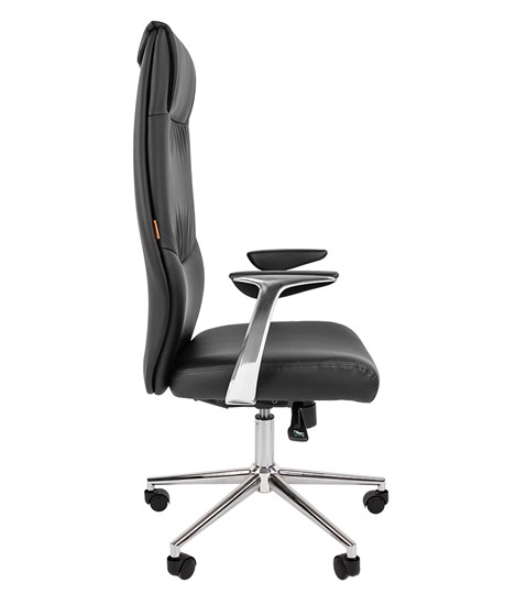 Офисное кресло CHAIRMAN Vista Экокожа премиум черная в Радужном - изображение 4
