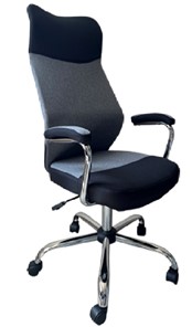 Офисное кресло C168 серый в Лангепасе