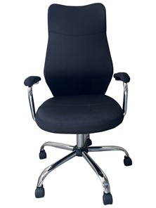 Кресло компьютерное C168 черный в Нижневартовске