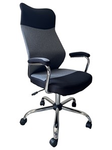 Кресло офисное C168 черный/серый в Нижневартовске
