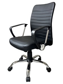 Кресло компьютерное С 161 W черный в Нижневартовске