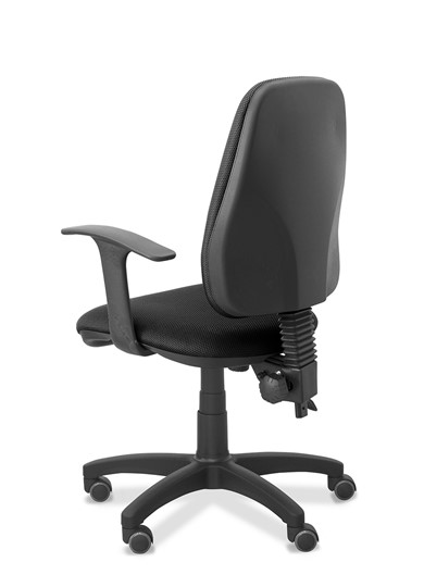 Кресло для персонала Эльза Т, ткань TW / черная в Лангепасе - изображение 1