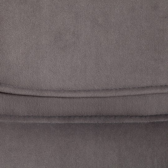 Офисное кресло BERGAMO Хром (22) флок, серый, 29 арт.19374 в Лангепасе - изображение 11