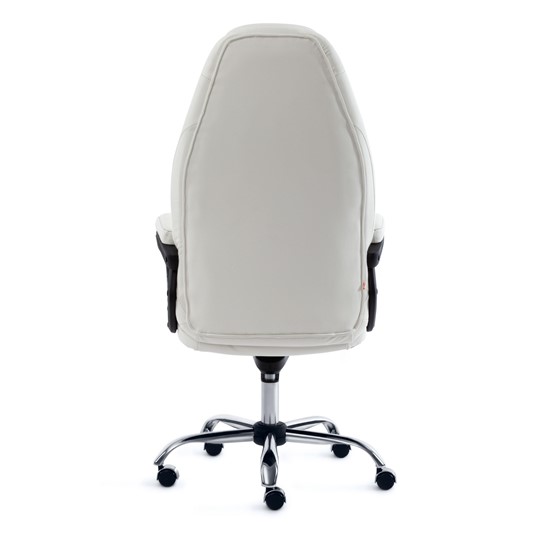 Офисное кресло BOSS Lux, кож/зам, белый, арт.15307 в Советском - изображение 4