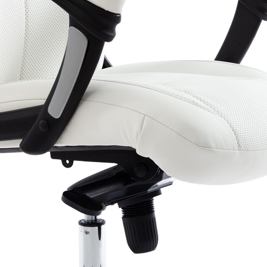 Офисное кресло BOSS Lux, кож/зам, белый, арт.15307 в Лангепасе - изображение 8
