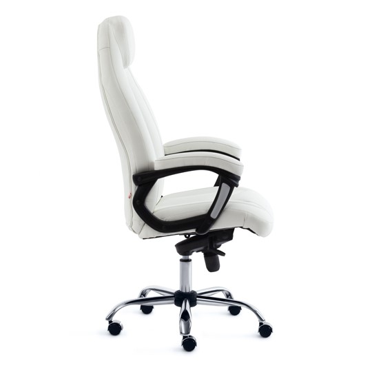 Офисное кресло BOSS Lux, кож/зам, белый, арт.15307 в Советском - изображение 1