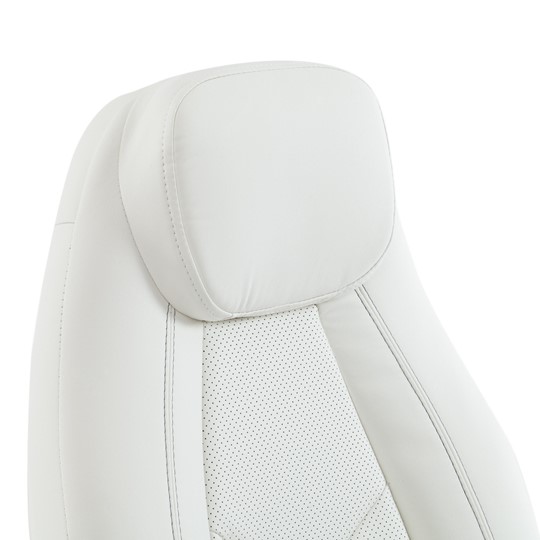 Офисное кресло BOSS Lux, кож/зам, белый, арт.15307 в Когалыме - изображение 9