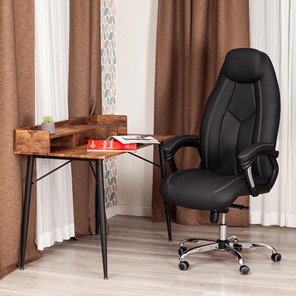 Кресло компьютерное BOSS Lux, кож/зам, черный, арт.21151 в Нягани - предосмотр 12