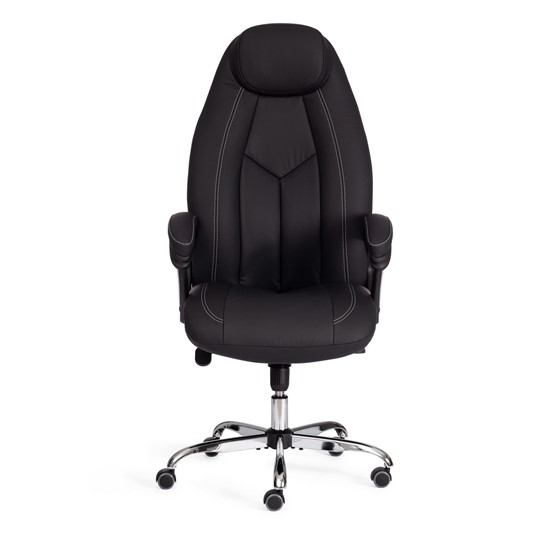 Кресло компьютерное BOSS Lux, кож/зам, черный, арт.21151 в Когалыме - изображение 5