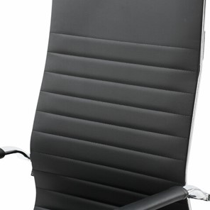 Кресло компьютерное BRABIX "Energy EX-509", экокожа, хром, черное, 530862 в Лангепасе - предосмотр 7
