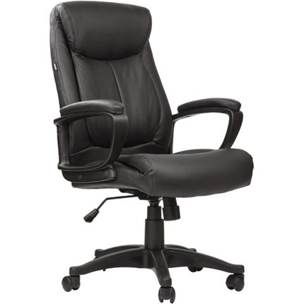 Офисное кресло BRABIX "Enter EX-511", экокожа, черное, 530859 в Радужном - изображение