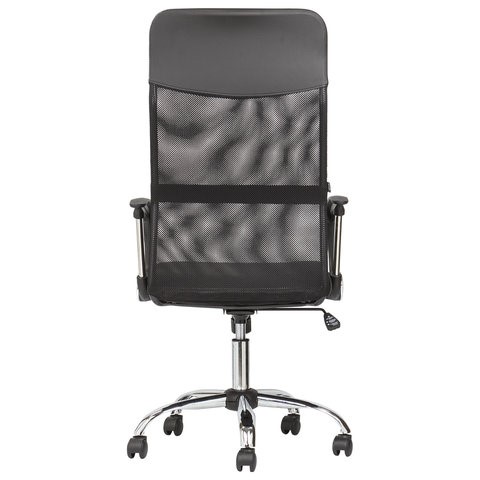 Компьютерное кресло BRABIX "Flash MG-302", с подлокотниками, хром, черное, 530867 в Радужном - изображение 5