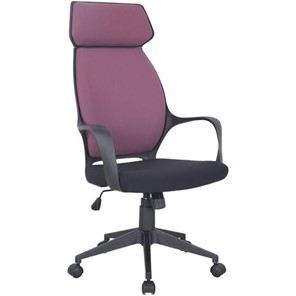 Кресло компьютерное Brabix Premium Galaxy EX-519 (ткань, черное/терракотовое) 531570 в Урае