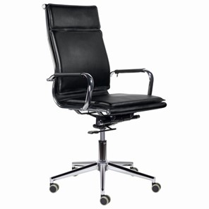 Офисное кресло Brabix BRABIX PREMIUM "Kayman EX-532", экокожа, хром, черное, 532543 в Нижневартовске