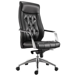 Офисное кресло BRABIX PREMIUM "Sonata EX-754", мультиблок, алюминий, экокожа, черное, 532491 в Сургуте
