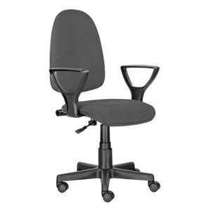 Офисное кресло Brabix Prestige Ergo MG-311 (регулируемая эргономичная спинка, ткань, серое) 531874 в Нягани