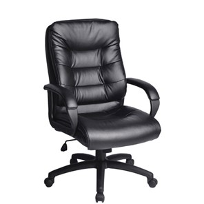 Кресло BRABIX "Supreme EX-503", экокожа, черное, 530873 в Урае