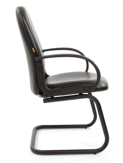 Кресло компьютерное CHAIRMAN 279V экокожа черная в Радужном - изображение 3