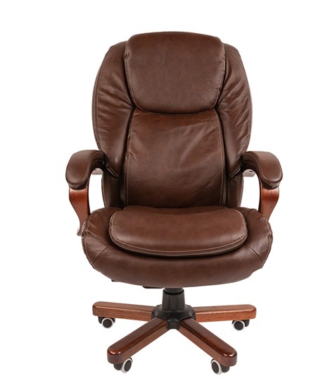 Кресло CHAIRMAN 408, коричневый в Когалыме - изображение 1