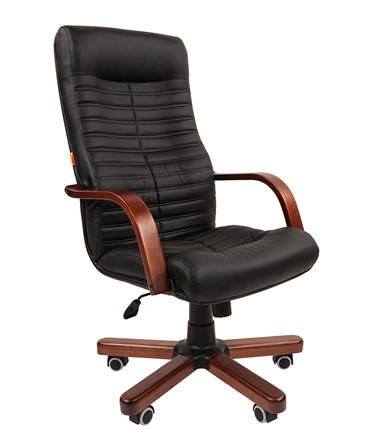 Кресло CHAIRMAN 480 WD, экокожа, цвет черный в Лангепасе - изображение