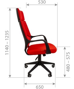 Офисное кресло CHAIRMAN 525, серое в Советском - предосмотр 2