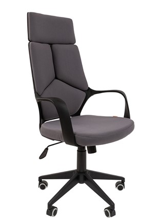 Офисное кресло CHAIRMAN 525, серое в Лангепасе - изображение