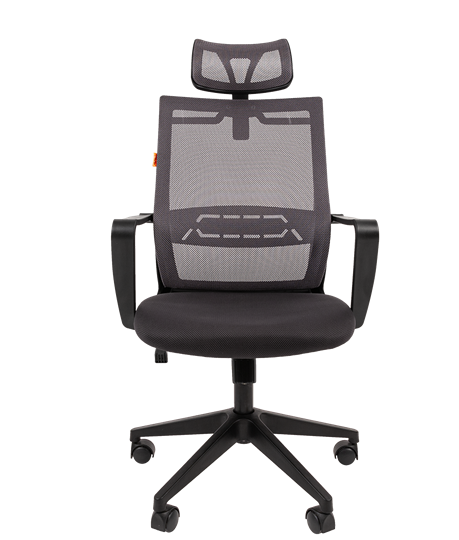 Кресло CHAIRMAN 545 сетка/ткань серый в Югорске - изображение 3