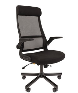 Кресло компьютерное CHAIRMAN 575, черное в Нижневартовске