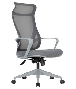 Кресло компьютерное CHAIRMAN 577, сетчатый акрил серый / полиэстер серый в Нягани