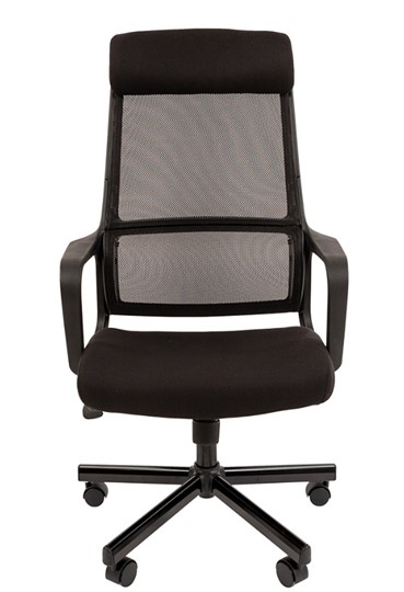 Кресло компьютерное CHAIRMAN 590, черное в Лангепасе - изображение 1