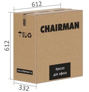 Офисное кресло CHAIRMAN 661 Ткань стандарт 15-21 черная в Лангепасе - изображение 5