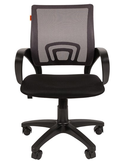 Офисное кресло CHAIRMAN 696 black Сетчатый акрил DW63 темно-серый в Когалыме - изображение 3