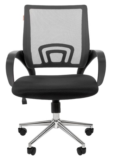 Кресло CHAIRMAN 696 CHROME Сетка TW-04 (серый) в Когалыме - изображение 1