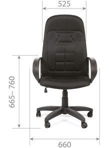 Офисное кресло CHAIRMAN 727 TW 12, цвет серый в Лангепасе - предосмотр 4