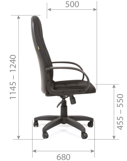 Офисное кресло CHAIRMAN 727 TW 12, цвет серый в Лангепасе - изображение 5