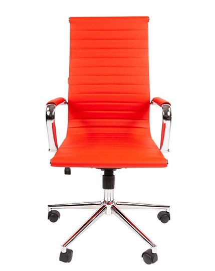 Кресло компьютерное CHAIRMAN 755, красное в Лангепасе - изображение 1
