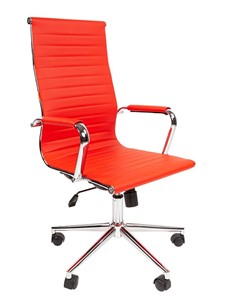 Кресло компьютерное CHAIRMAN 755, красное в Нягани