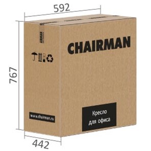 Кресло CHAIRMAN 950V Экокожа черная в Лангепасе - предосмотр 6