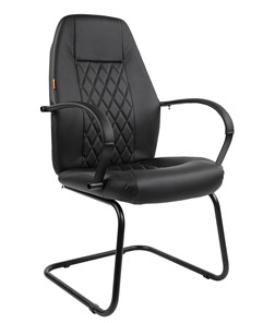 Кресло компьютерное CHAIRMAN 950V LT Экокожа черная в Урае
