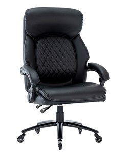 Офисное кресло CHAIRMAN CH412 эко кожа черная в Сургуте