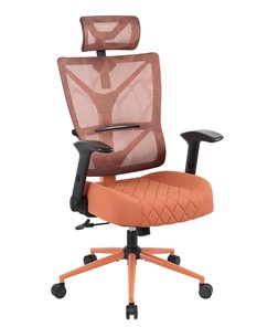 Офисное кресло CHAIRMAN CH566 сетчатый акрил оранжевый / полиэстер оранжевый в Нягани