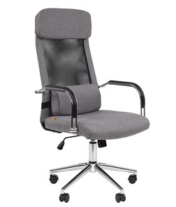 Кресло офисное CHAIRMAN CH620 светло-серый в Советском